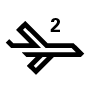 UPS 2-day air Logo