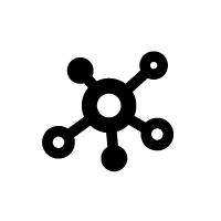 Logotipo de ejecución de red