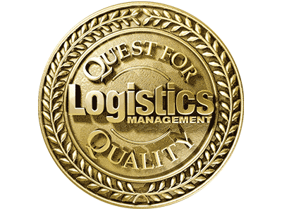 Logotipo de gestión logística