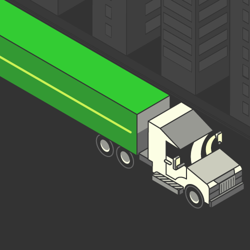 Gráfico de carga de camión