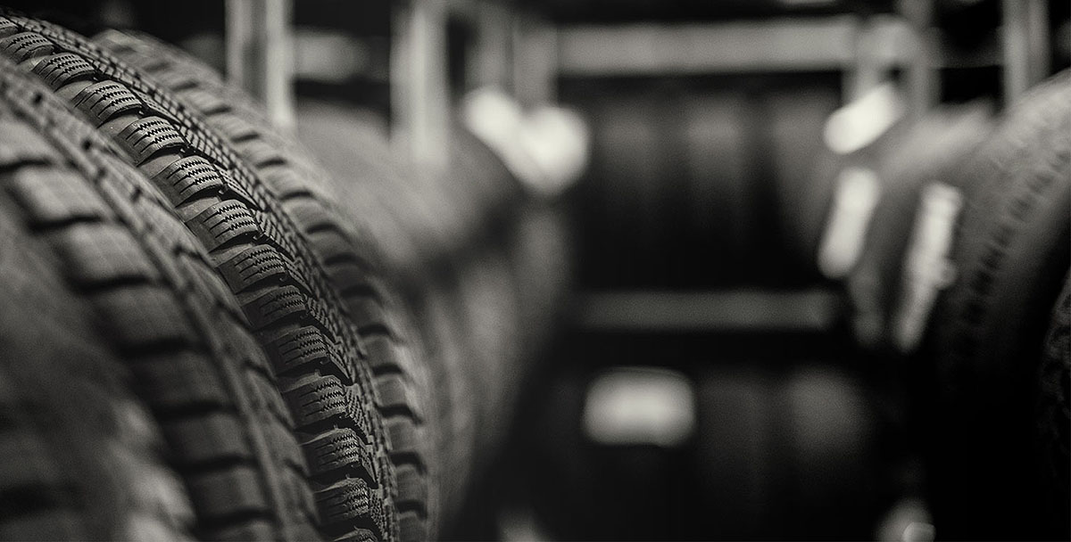 Row of tires