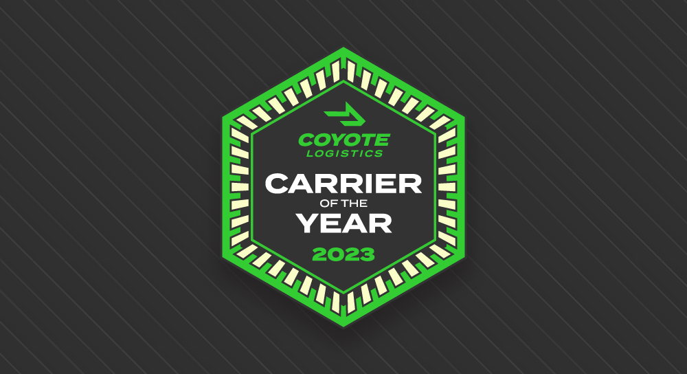 2023 coyote logistics carriers of the year