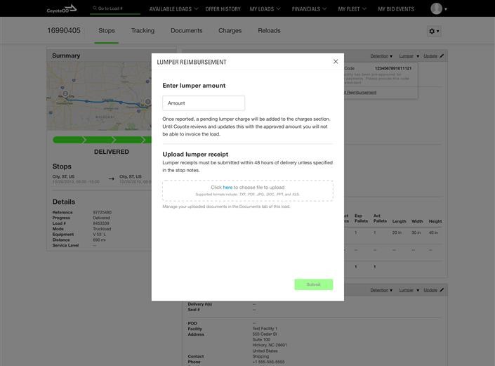 lumper reimbursement form