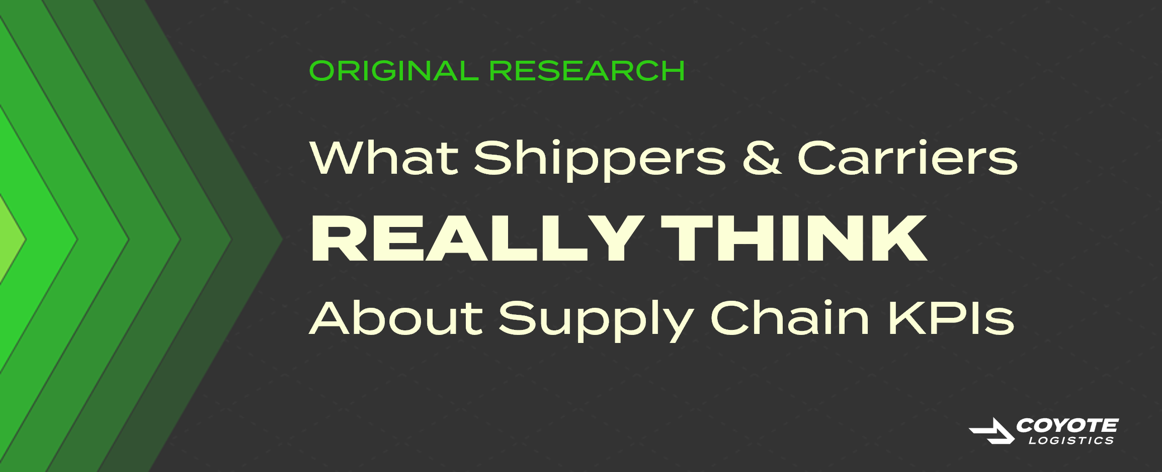 What shippers & carriers really think about supply chain KPIs