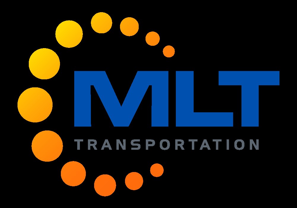 Logotipo de transporte MLT