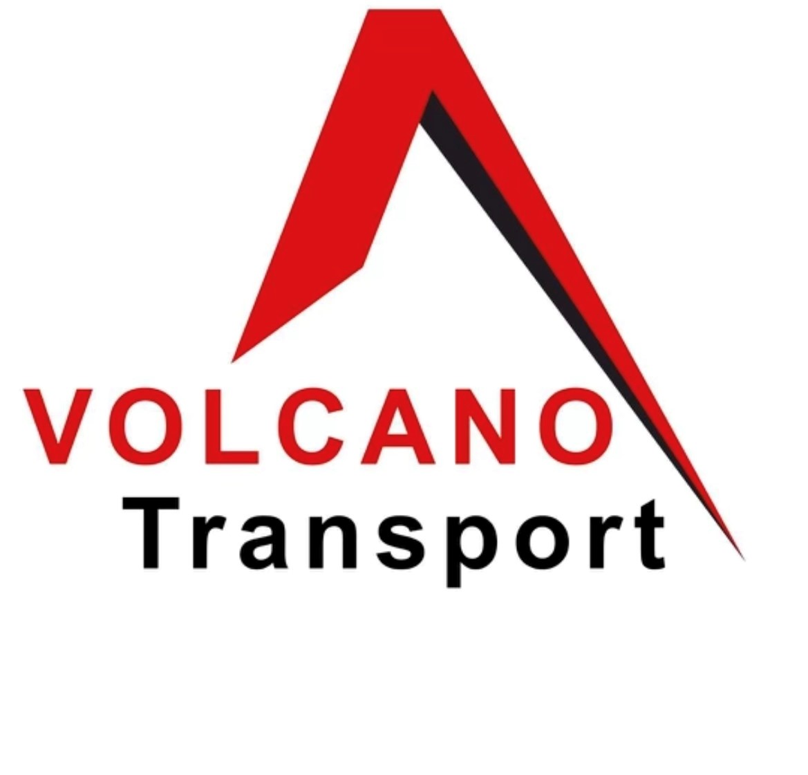 Logotipo de transporte de volcanes